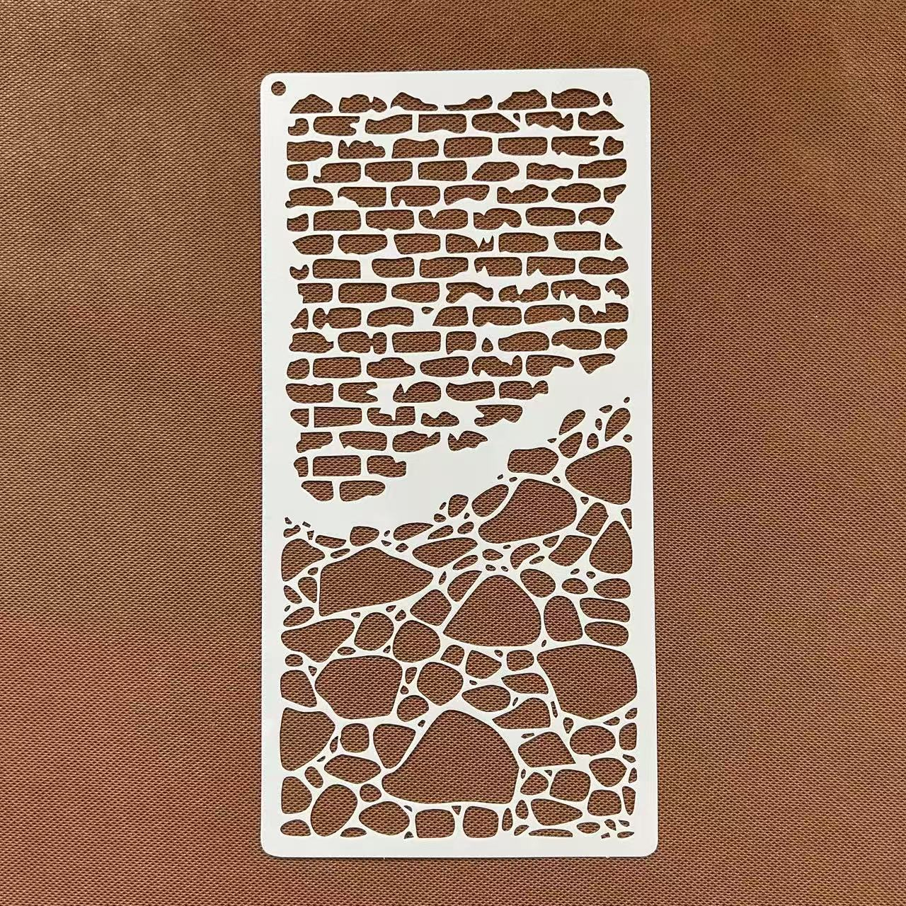 8Pcs Texture Tree branches flowers Stencils 8.66*4.13 inch