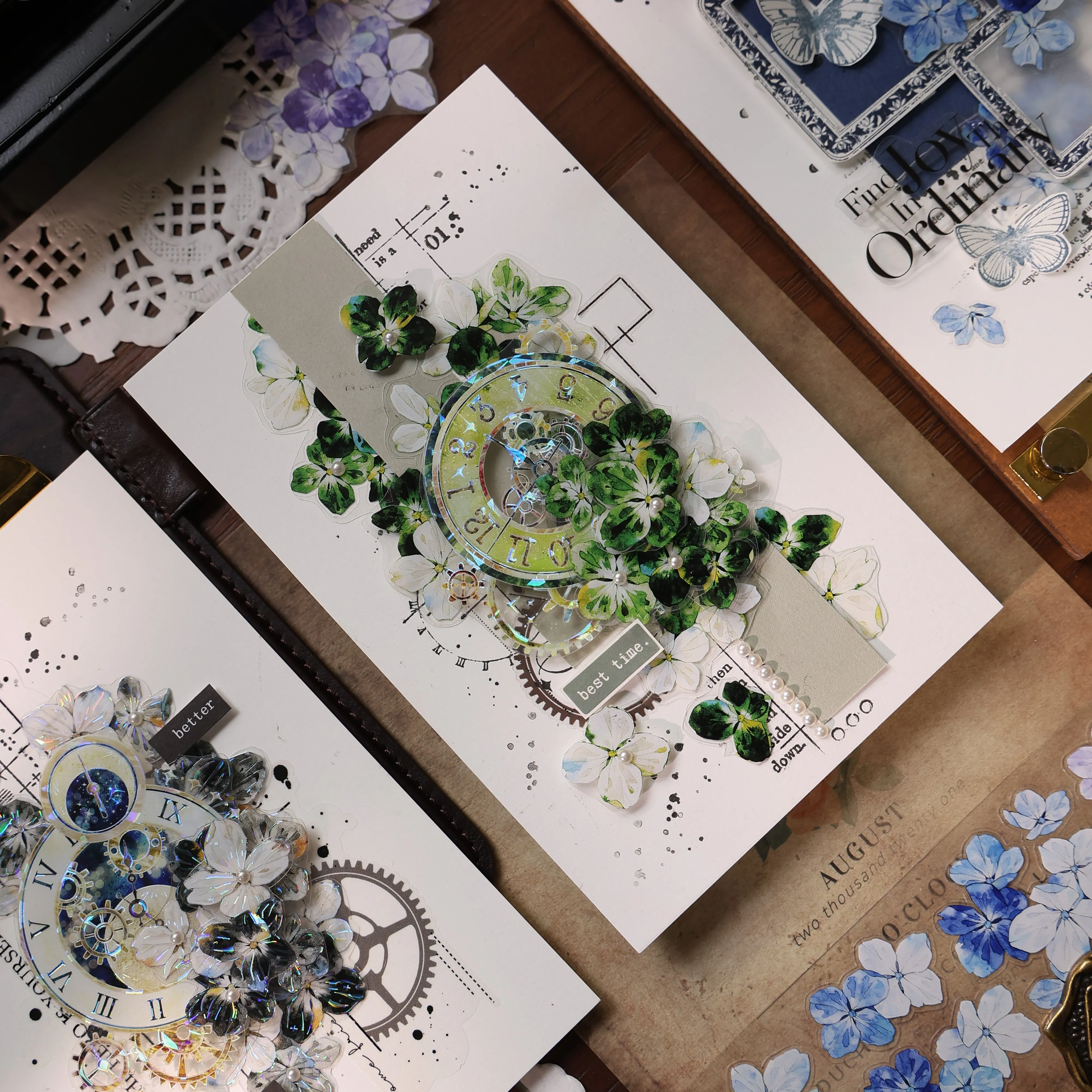 YIER Studio Gear Theme PET Washi Tape 1.97*196.85 inch