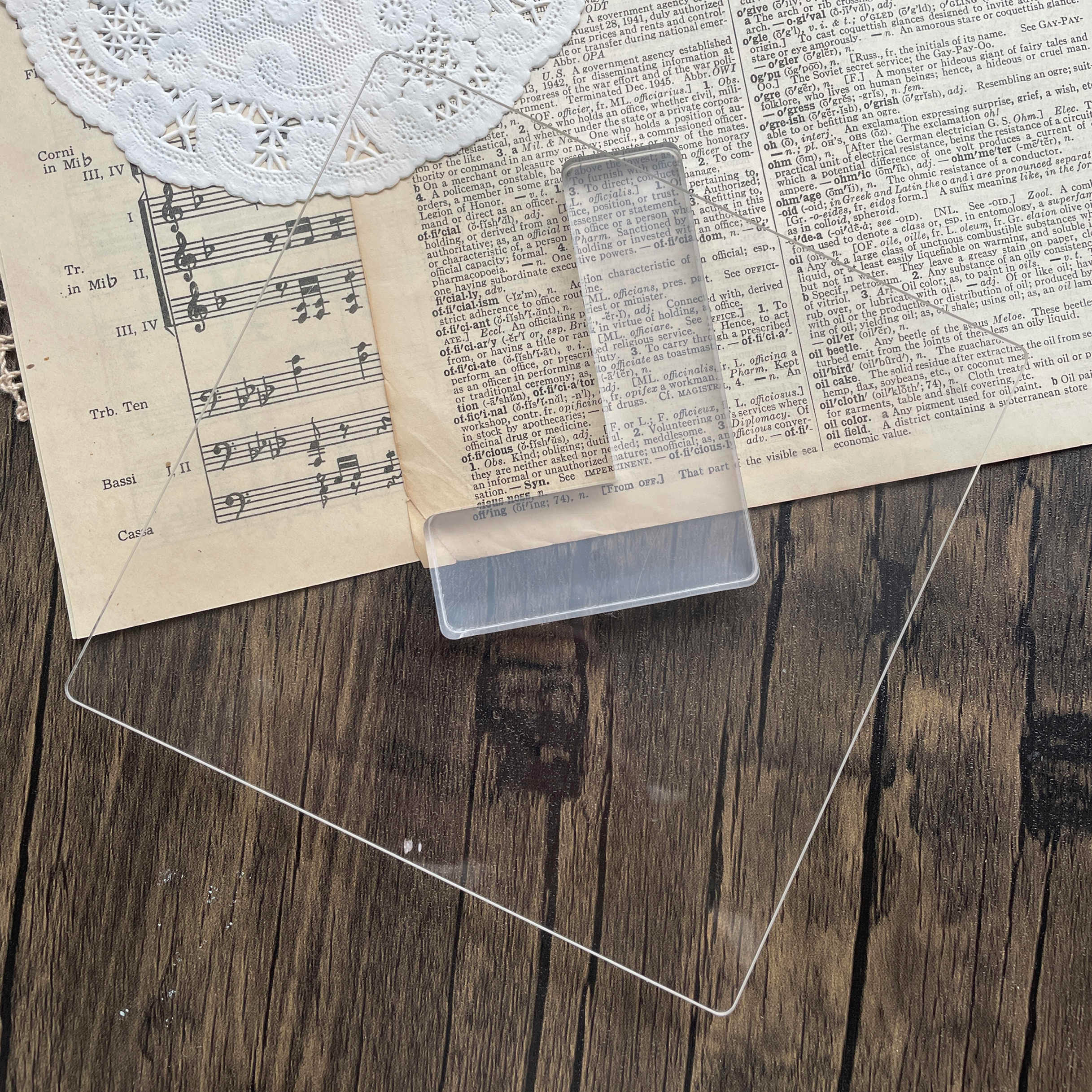 Stamp Positioner Tool - Perfect for Scrapbooking and Art Journaling