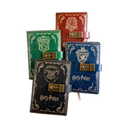Harry Potter Vintage Code Lock Diary - Secret Writing & Magical Journal for Fans - Stylish Journal for Everyday Writing