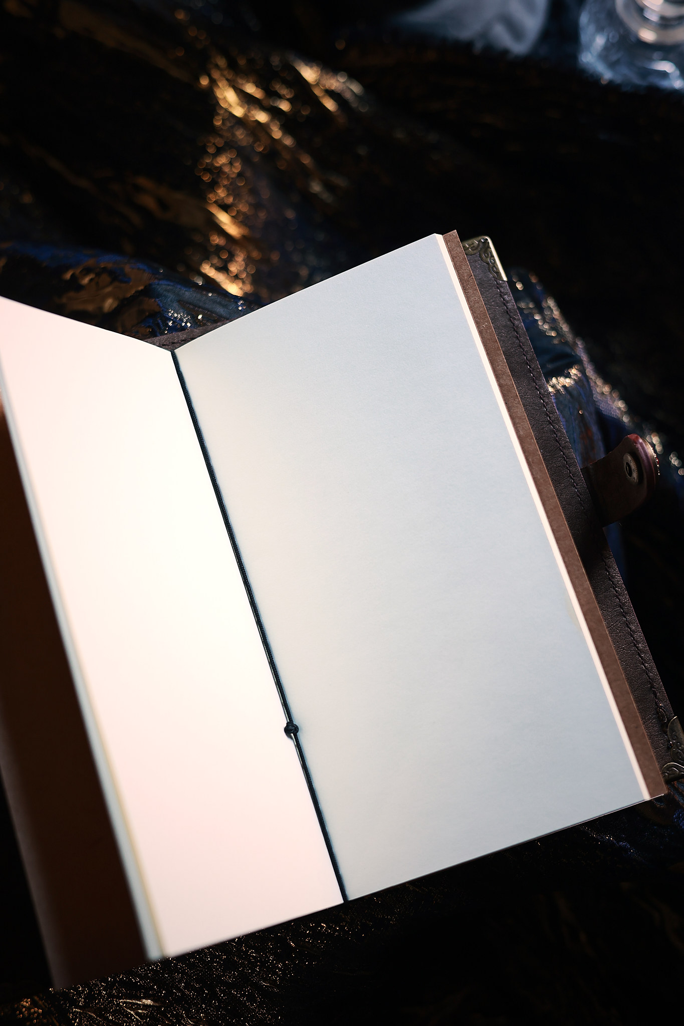 A6 Genuine Leather TN Notebook | Vintage Refillable Blank Pages