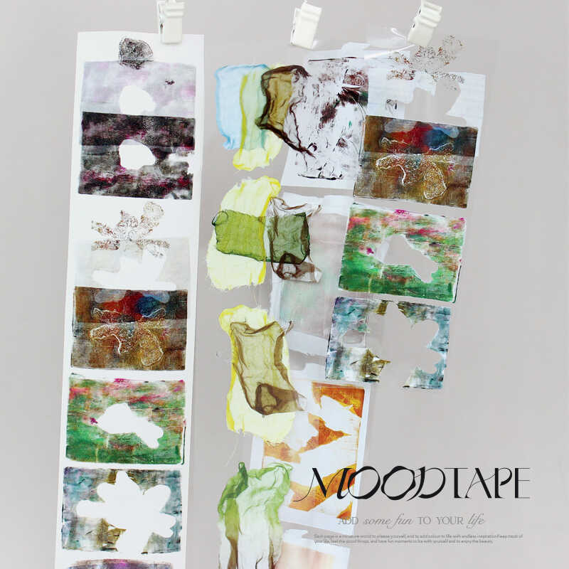 MoodTape 60mm/10M Studio Overlapping memories Art Decoration PET Tape