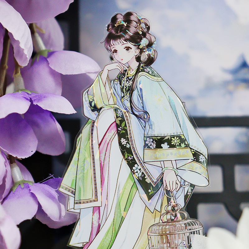 OKMT Studio 60mm/5M Chinese Style Opera girl theme PET Tape
