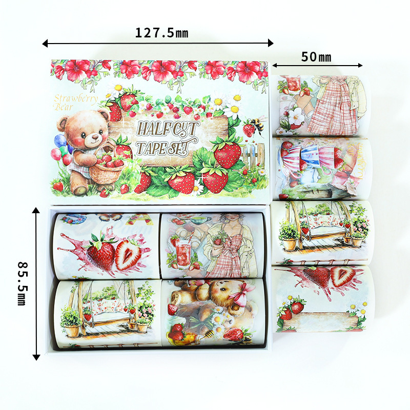 [Copy]6 Roll/setForest Magic Dragon Theme PET Tape