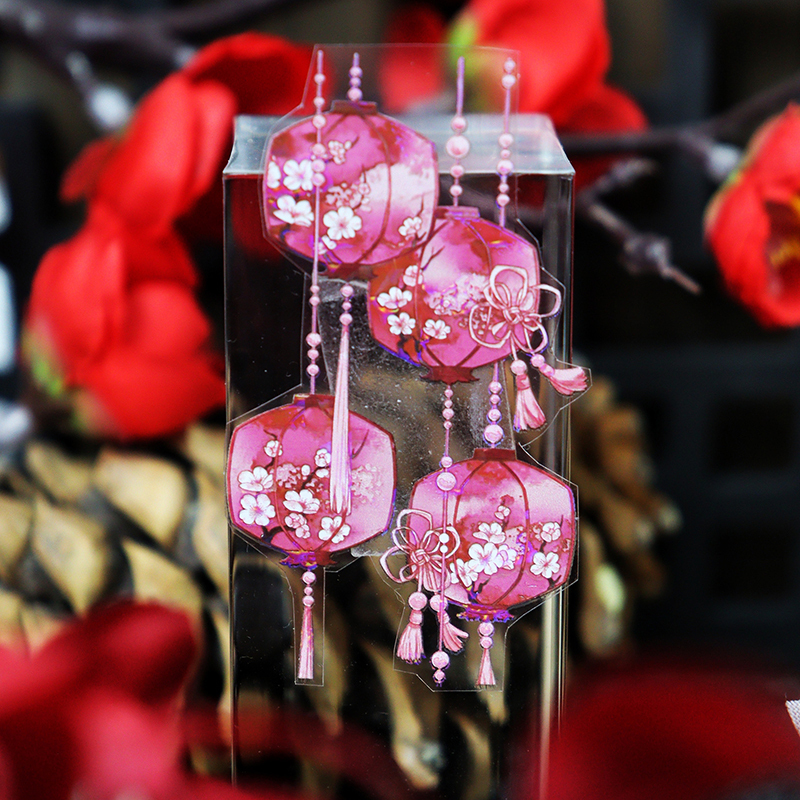 OKMT Studio 68mm/5M Chinese Style Lantern theme PET Tape