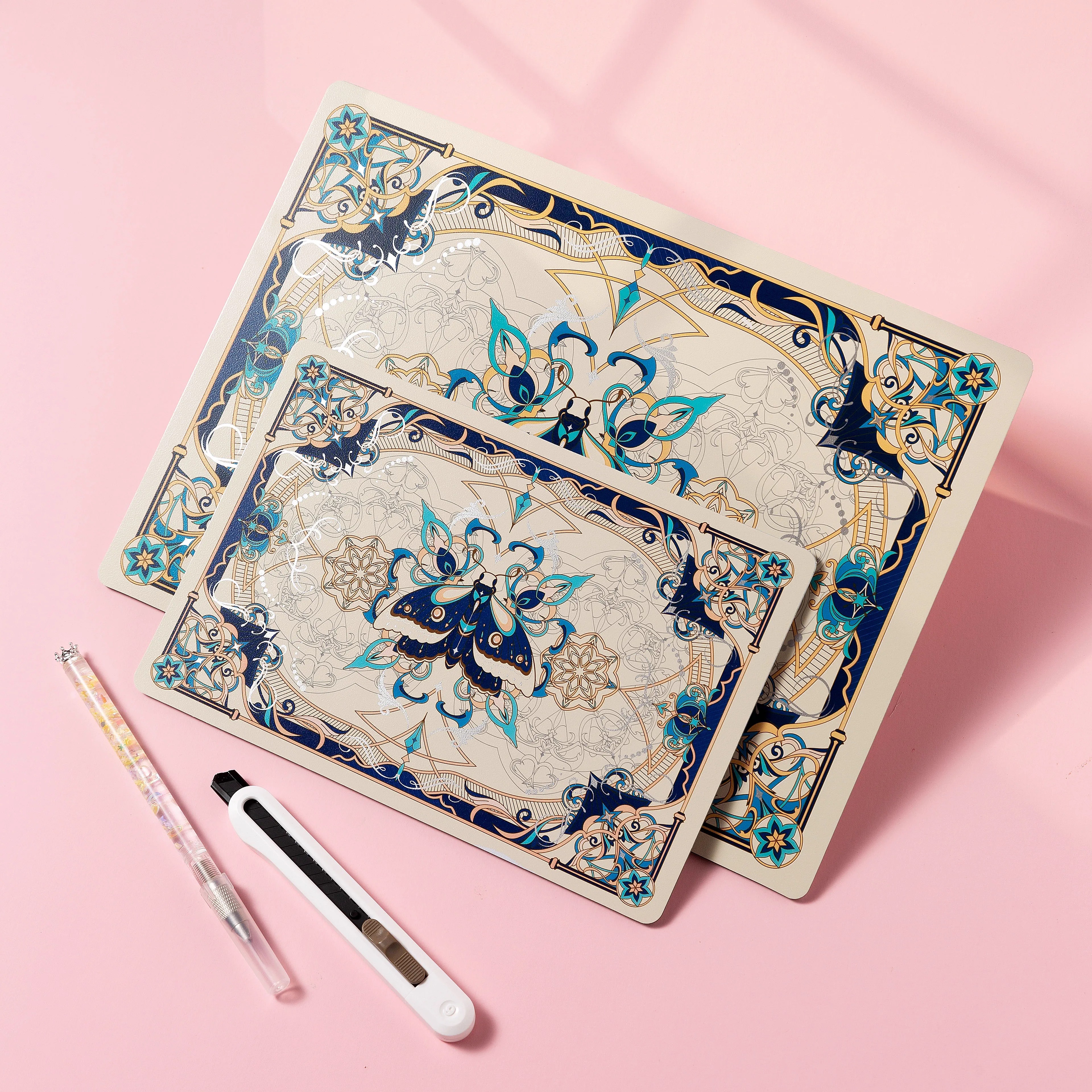 A4/A5 Moth Handmade Eraser PVC Cutting Mat