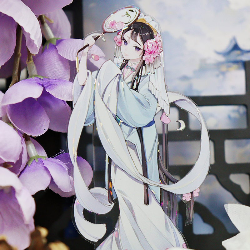 OKMT Studio 60mm/5M Chinese Style Opera girl theme Shell Light PET Tape