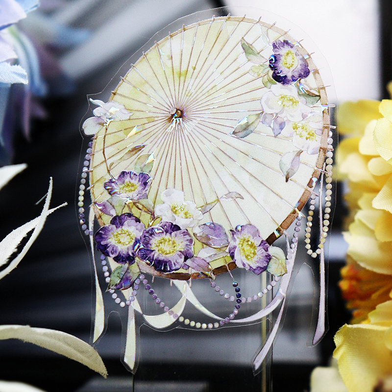 OKMT Studio 60mm/5M Chinese Style Umbrella Theme Washi Tape
