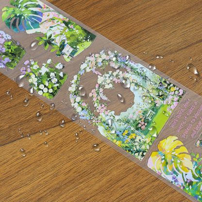 [Copy]6 Roll/setForest Magic Dragon Theme PET Tape