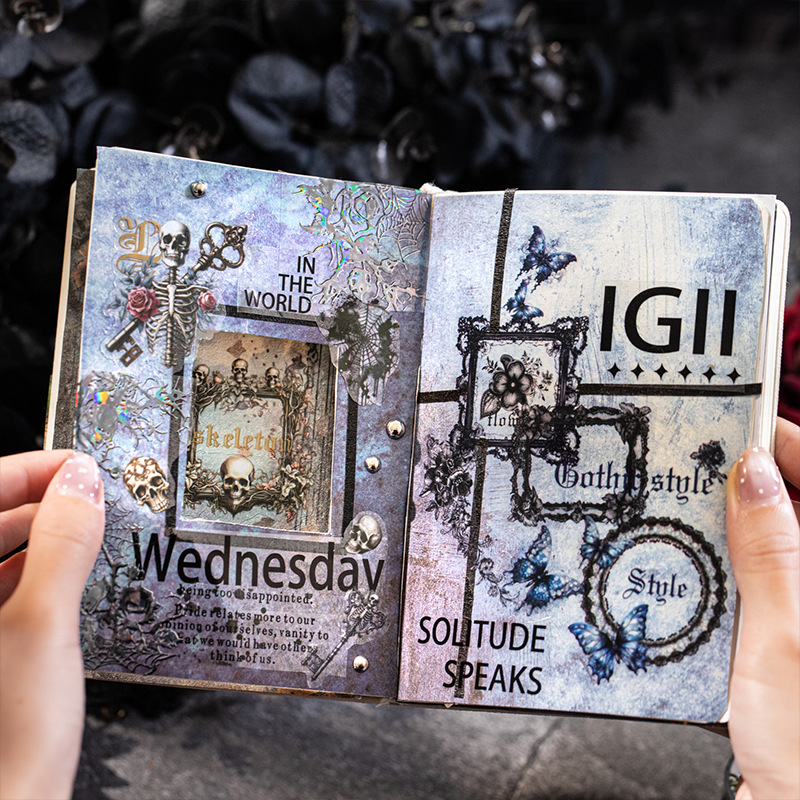 Dark Gothic Theme PET Tape 1.97*78.74 inch