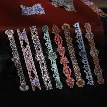20pcs/1lot vintage Baroque style border material sticker