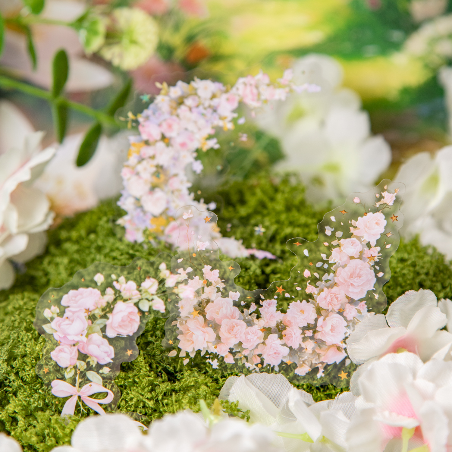 Window Landscape PET Die Cut Tape 2.76*78.74 inches