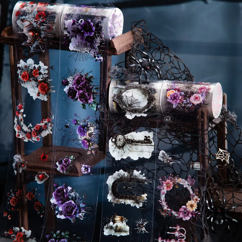 55mm*2m Pre-cut Spider's Web Trap PET Tapes