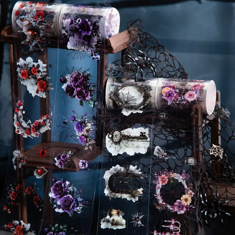 55mm*2m Pre-cut Spider's Web Trap PET Tapes