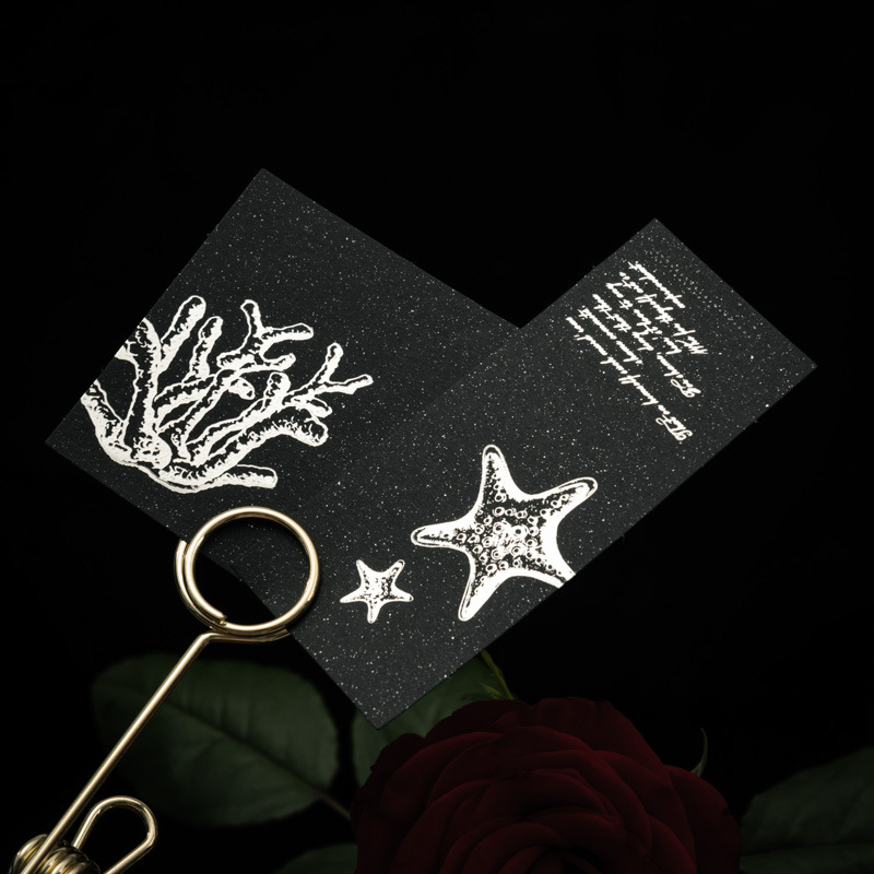 20Pcs/Pack Hot Silver Winter Theme Material Paper