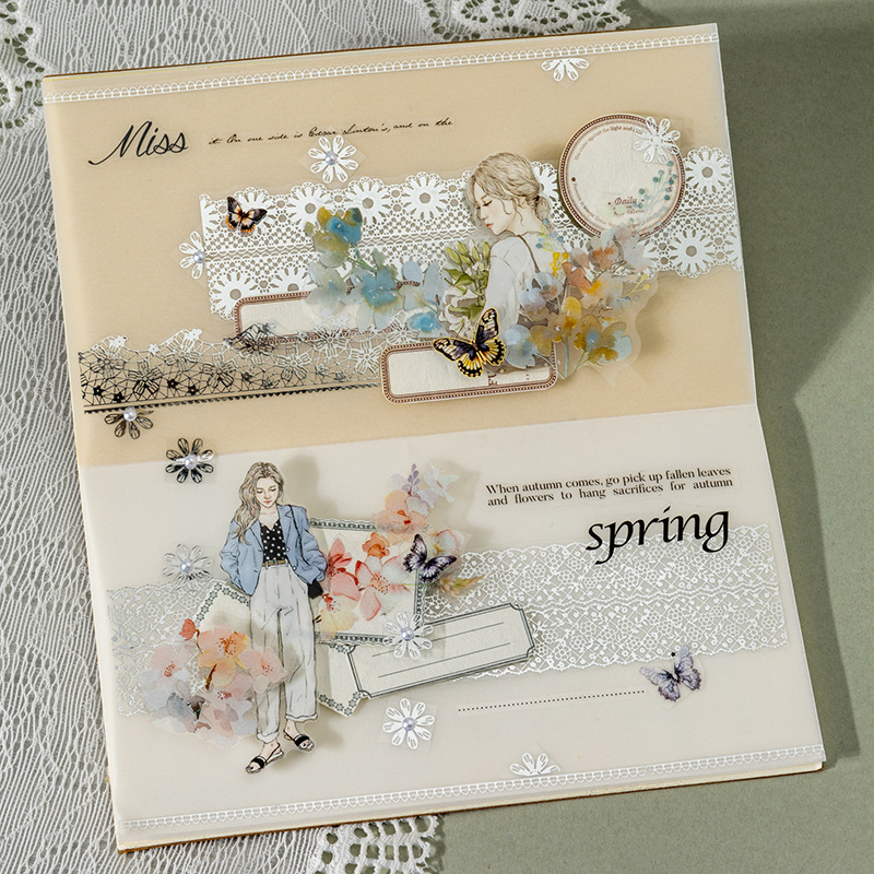 Lace Theme PET Tape 0.91*78.74 inch