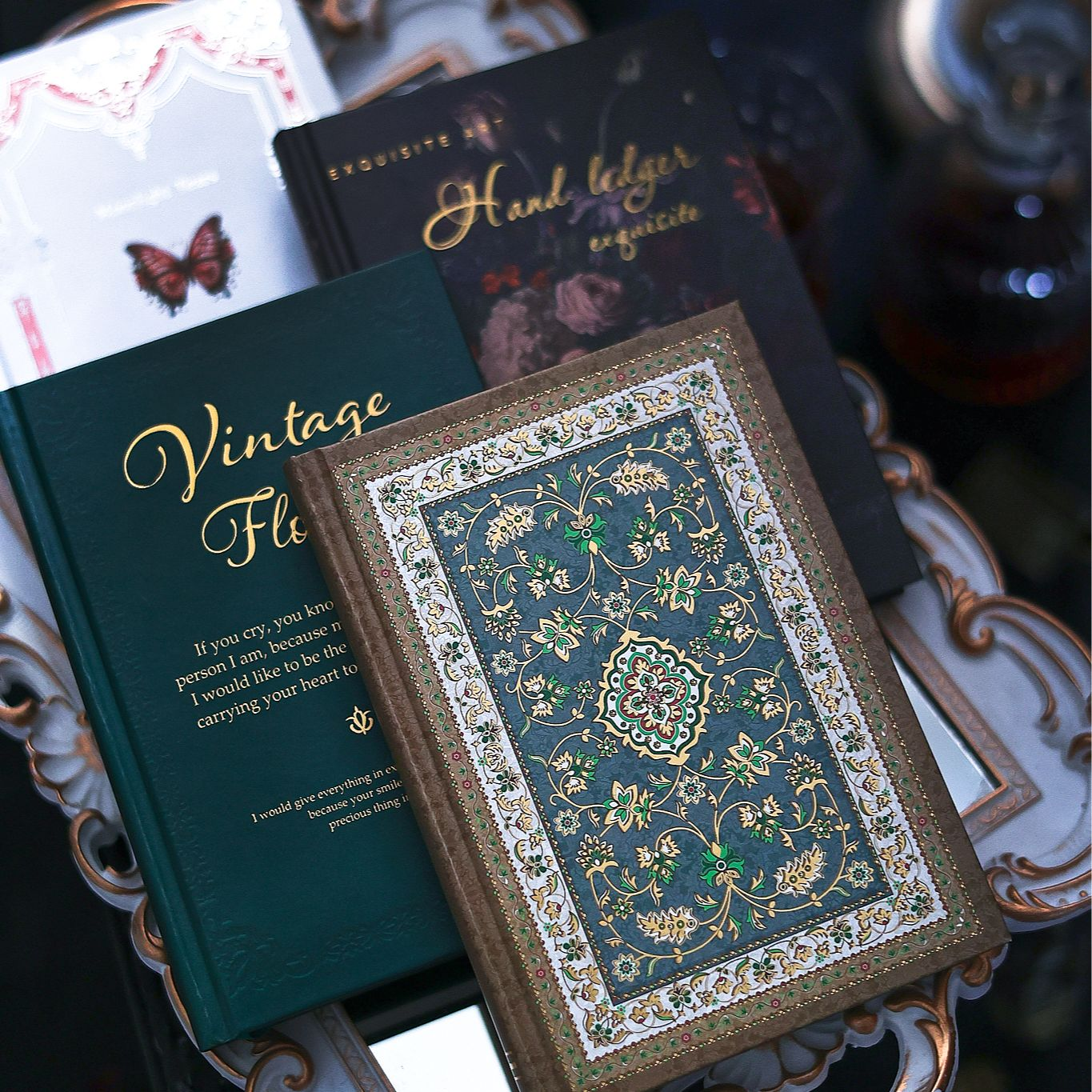 Retro Hardcover Notebook With Full Color Inside Pages