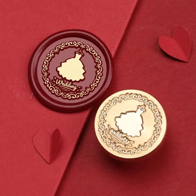 Valentine'S Day Wedding Red Series Seal Wax Stamps