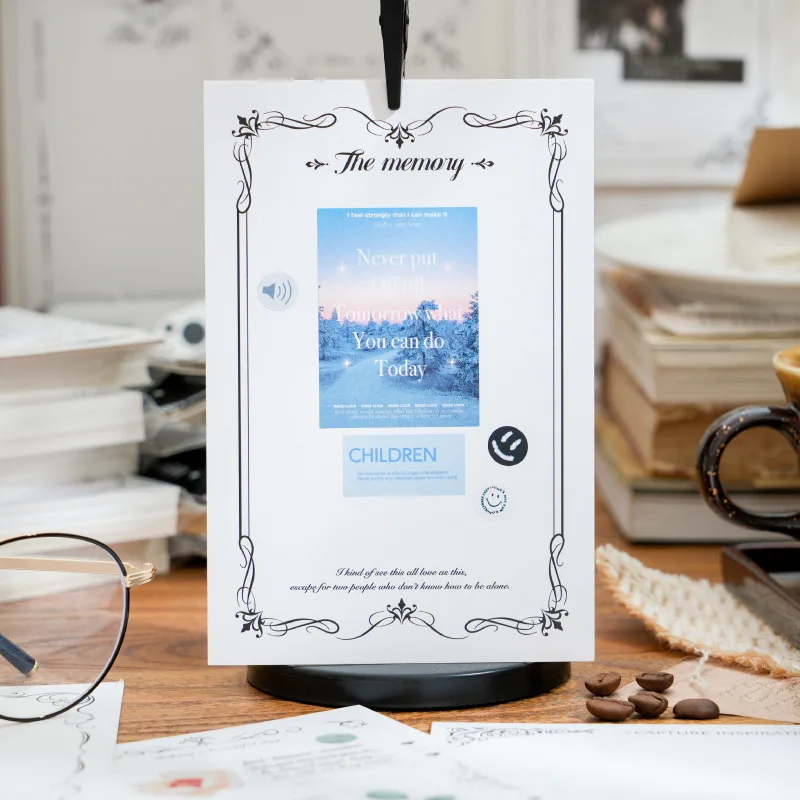 30 pcs/lot Vintage Border Collage Card