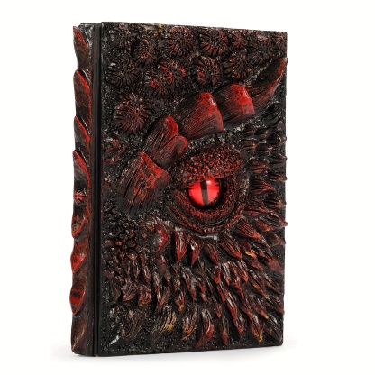 3D Dragon Eye Embossed Dragon Journal Writing Notebook