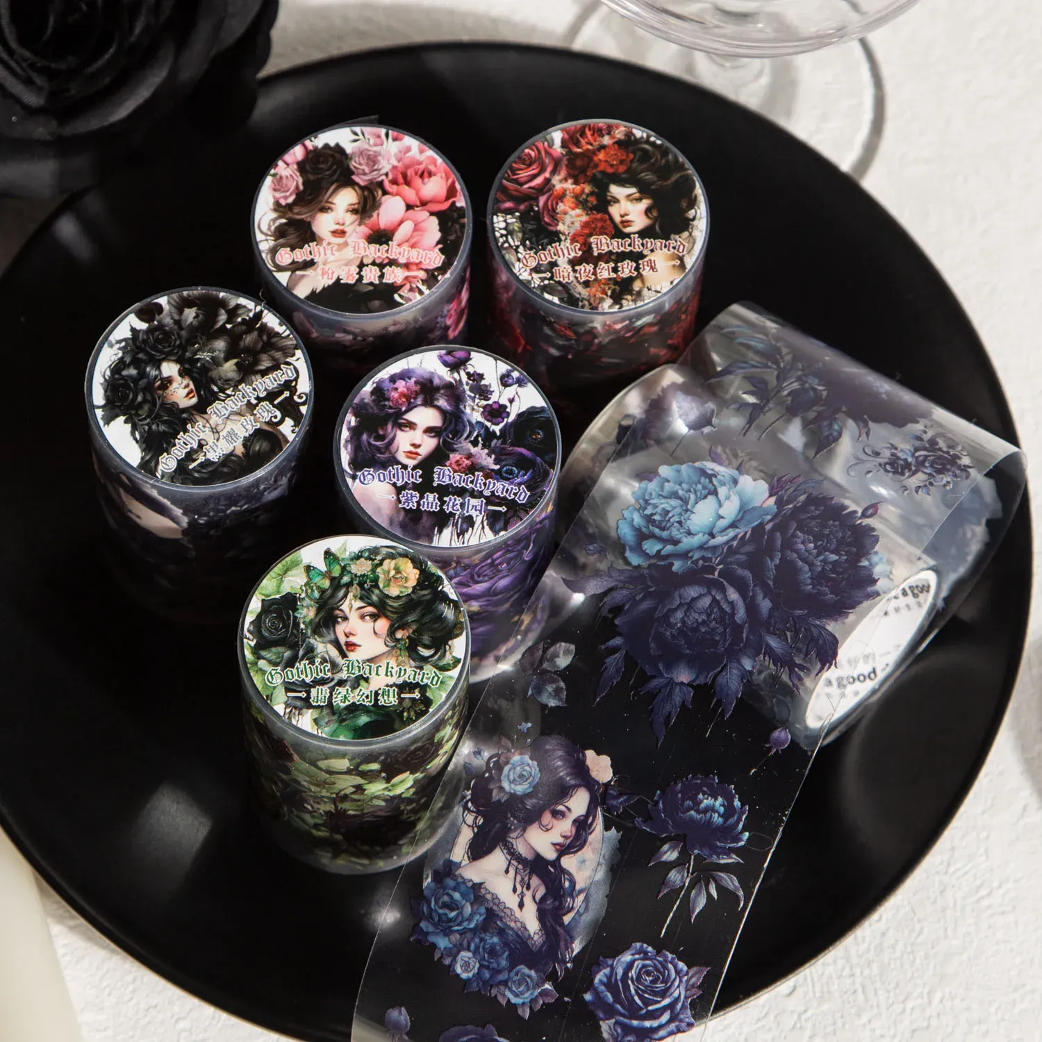 1pcs/lot Gothic theme PET Masking Tapes