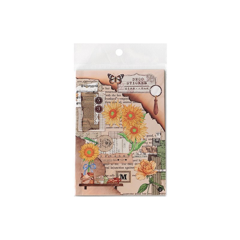20Pcs Vintage INS Collage PET Sticker Book-JournalTale