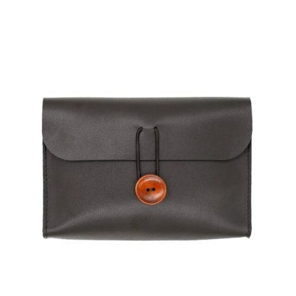 PU leather women's buckle bag box travel storage bag