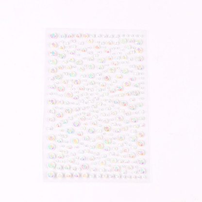 5 Pcs/Set Colored Diamond Decorative Stickers
