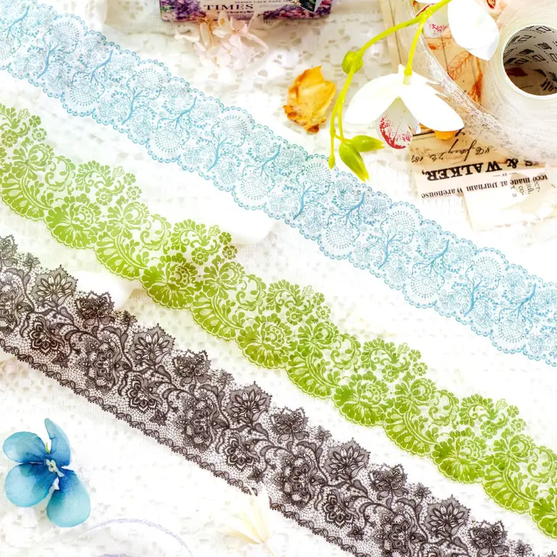2M Floral lace PET tapes