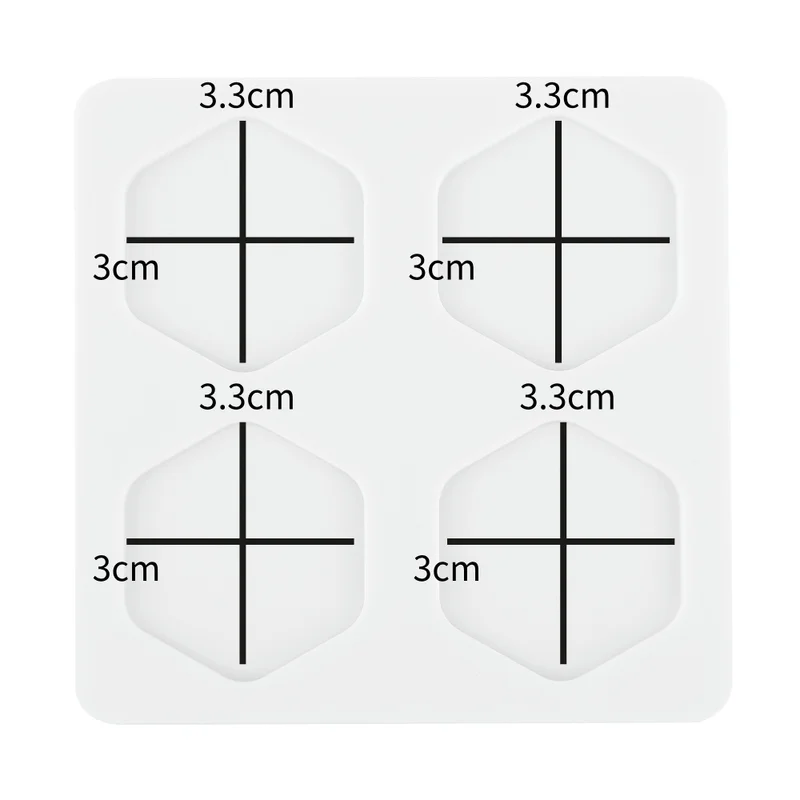 Multiple sizes wax seal stamp silicone mold pad