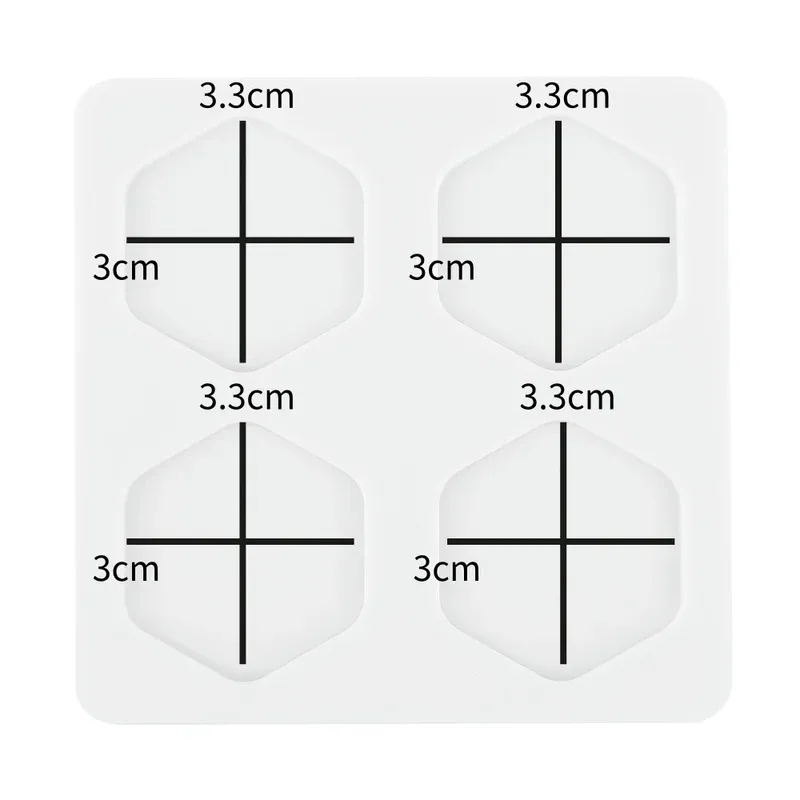 Multiple sizes wax seal stamp silicone mold pad