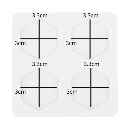 Multiple sizes wax seal stamp silicone mold pad