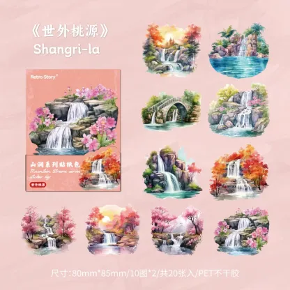 20pcs Silviculture Planner Stickers