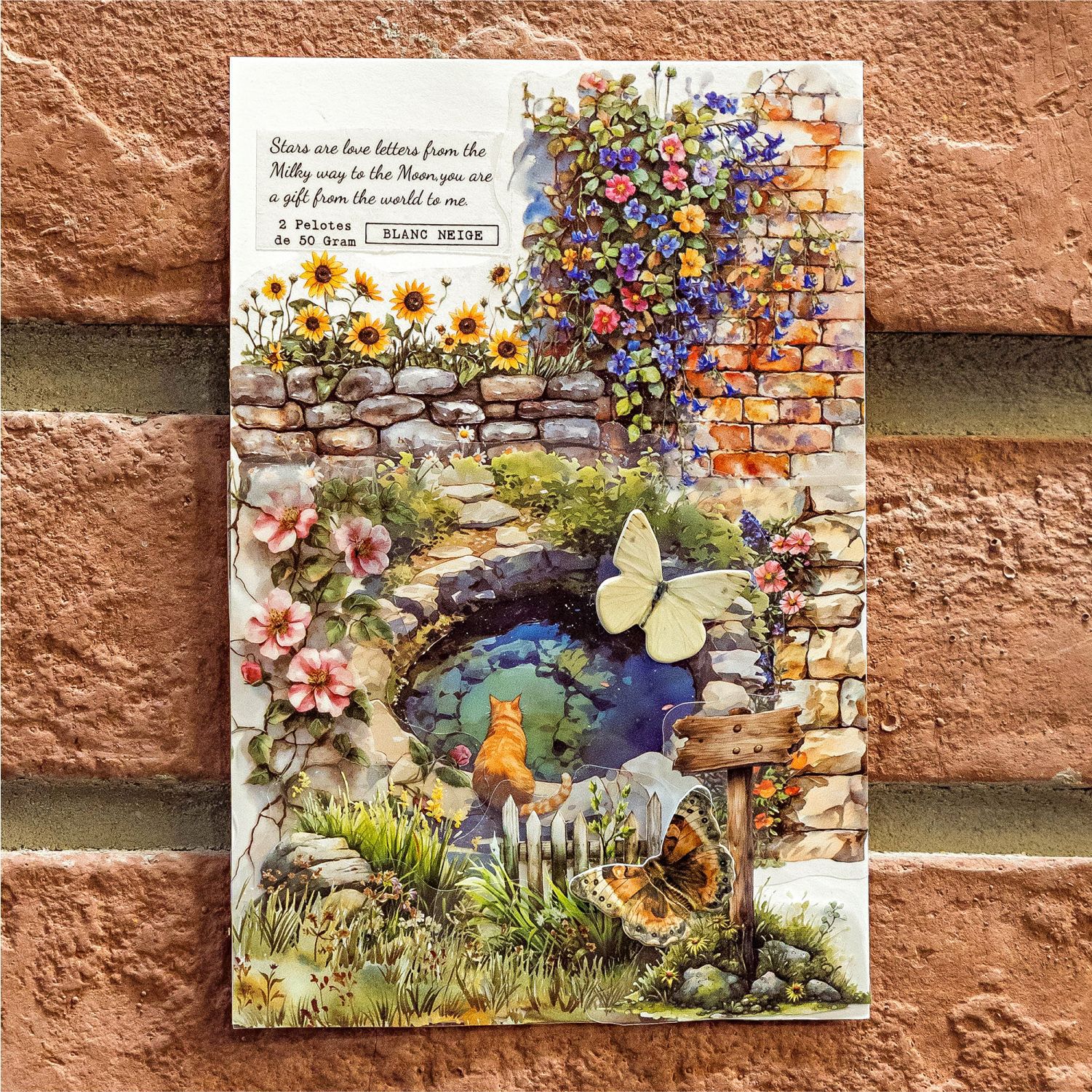 40Pcs/Pack Pre-cut Seasonal Forest Scenery Theme PET Stickers