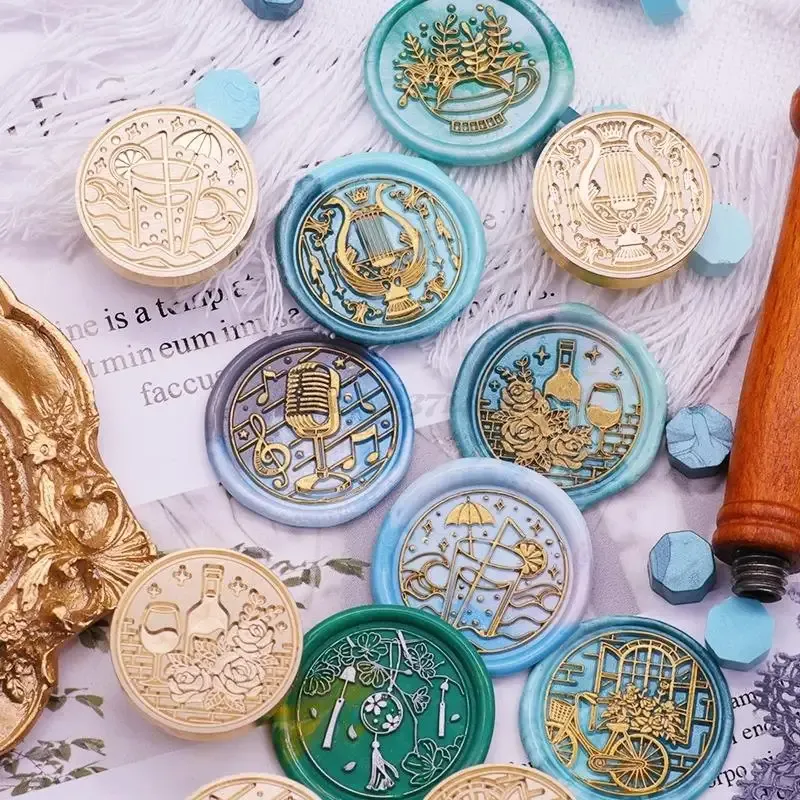 Sealing wax stamp suitable for card making handicrafts wedding invitations