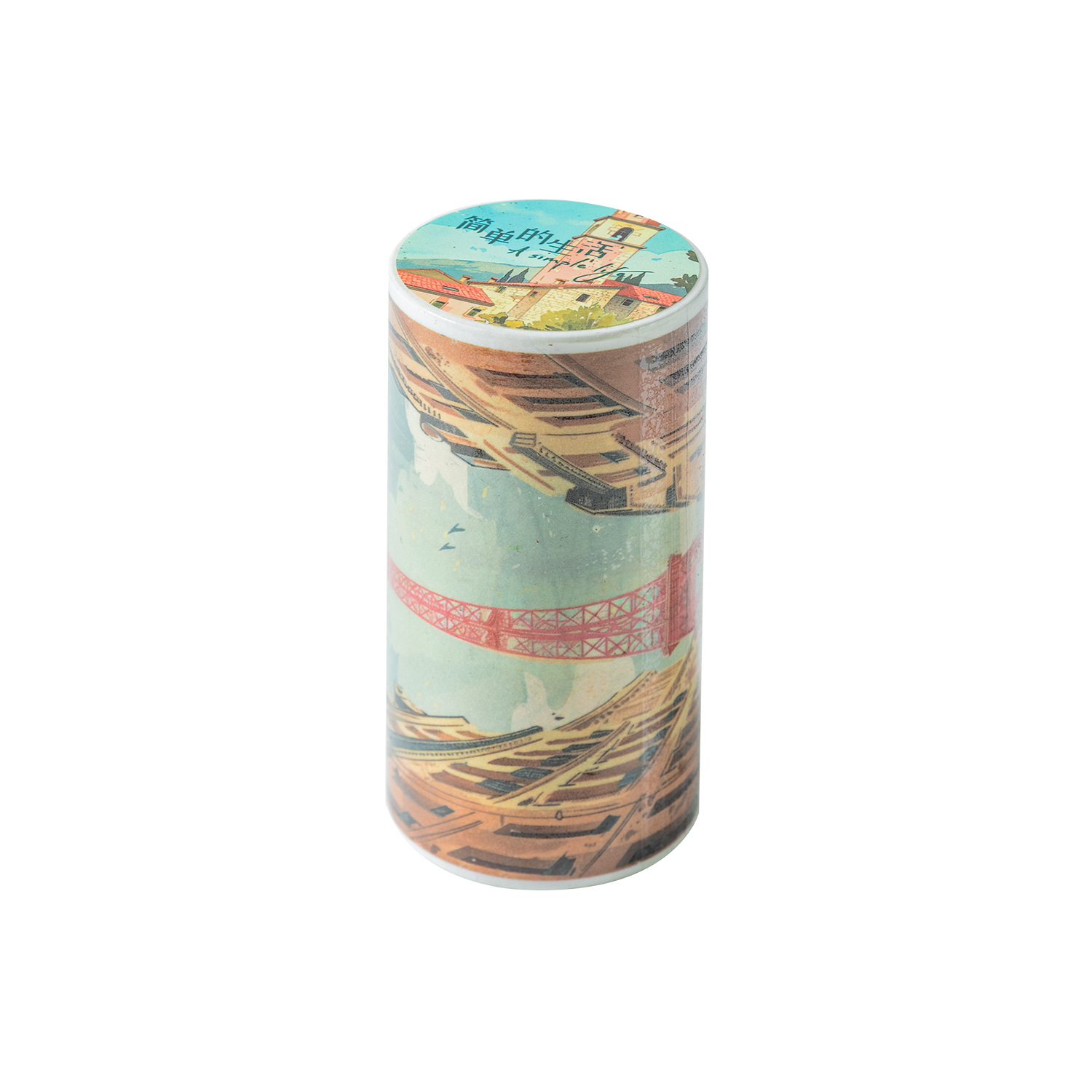 Large Size Simple Life Washi Tape 3.15*78.74 inch