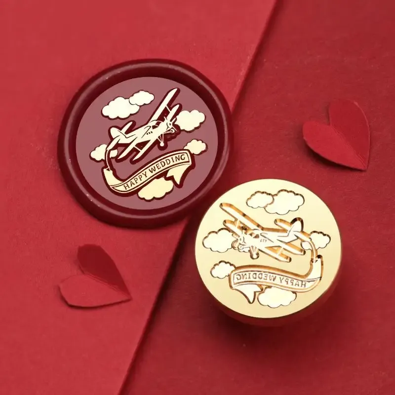 Valentine'S Day Wedding Red Series Seal Wax Stamps
