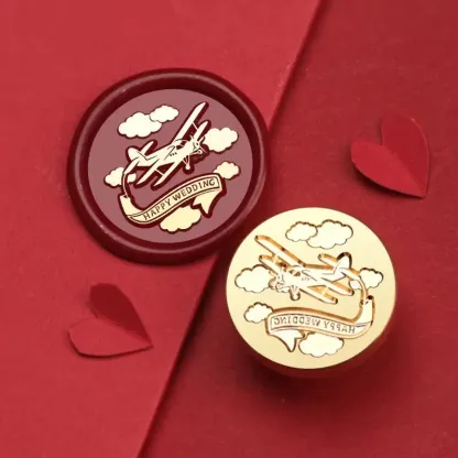 Valentine'S Day Wedding Red Series Seal Wax Stamps