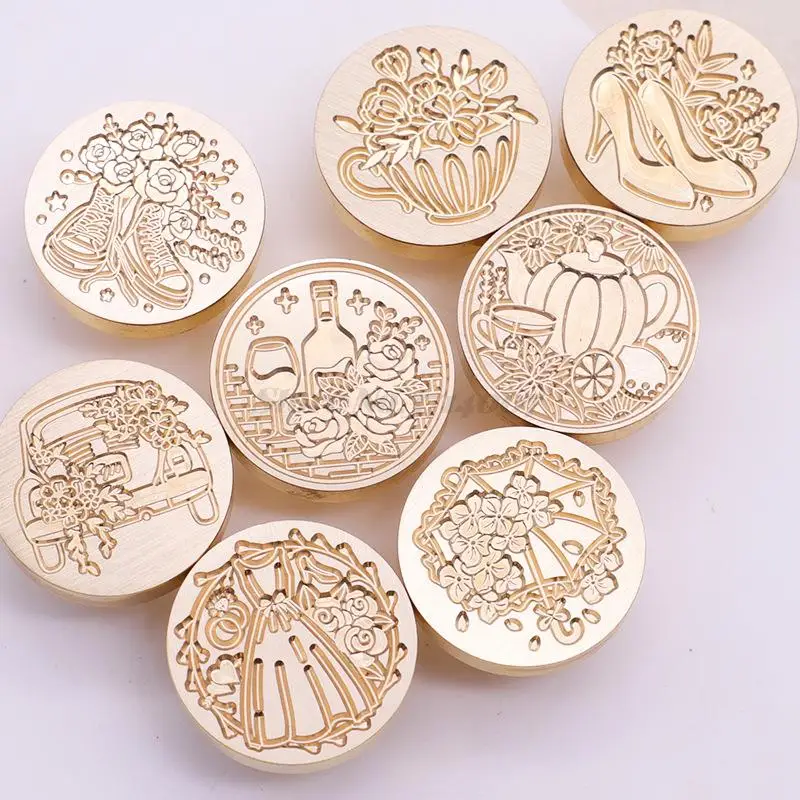 Sealing wax stamp suitable for card making handicrafts wedding invitations