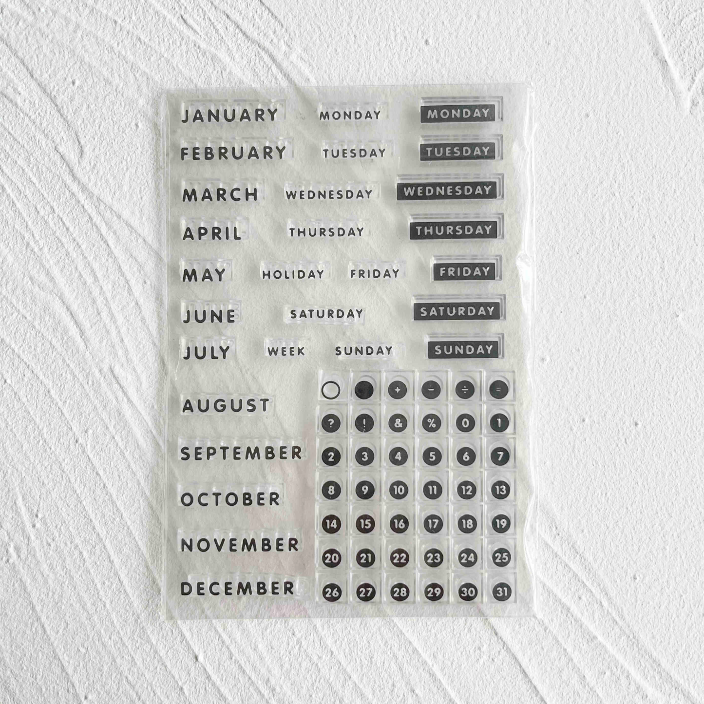 48 Style Clear Silicone Stamps for DIY Scrapbooking Card Making