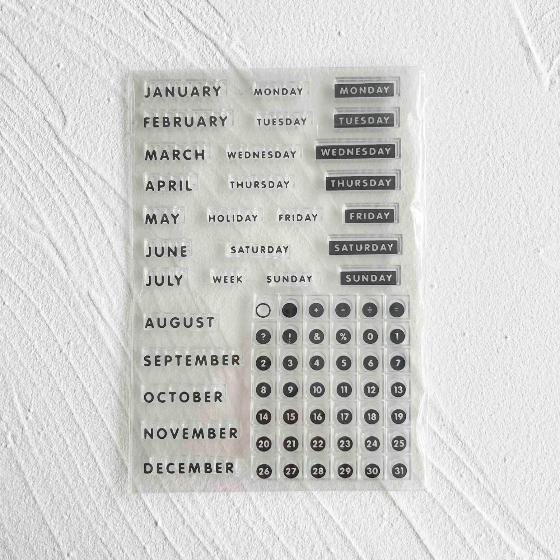 48 Style Clear Silicone Stamps for DIY Scrapbooking Card Making