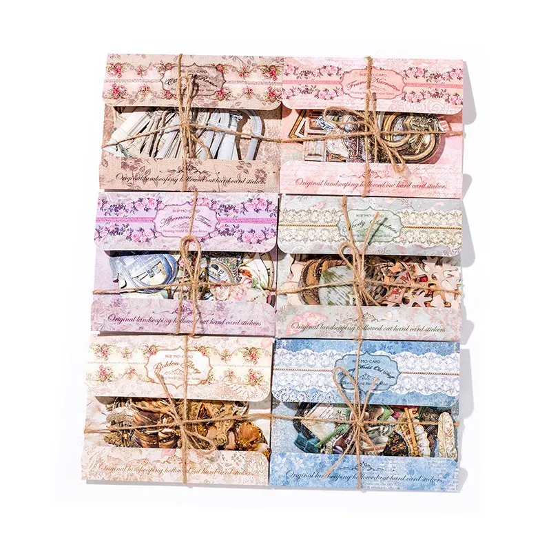 30pcs/1lot Baroque in the Floating World Decorative Mobile Stickers