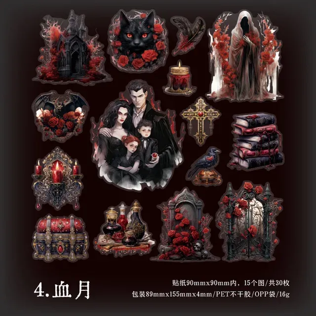 30pcs/Pack Witch of the East Character Stickers