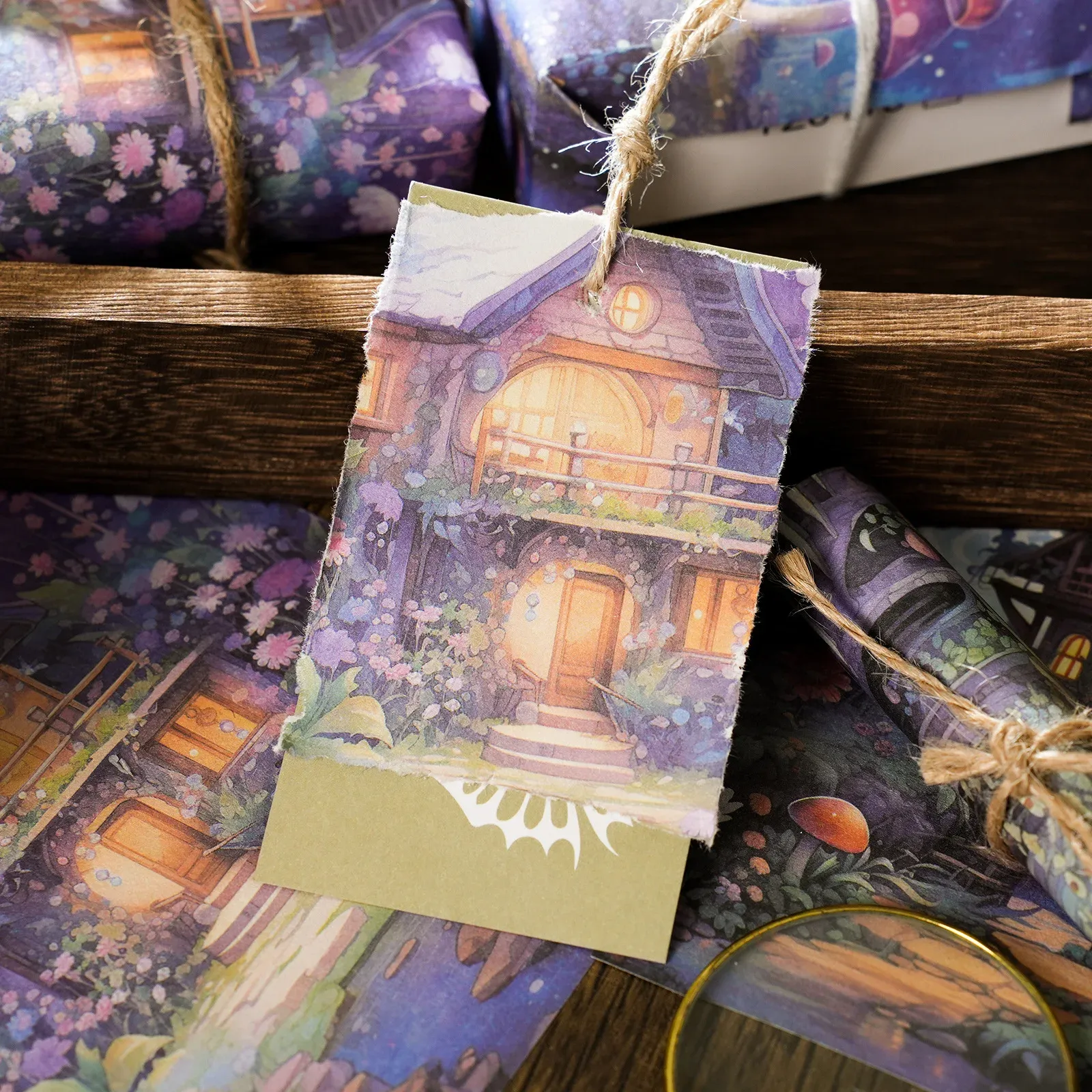 30sheets Retro secret landscape theme Material Paper