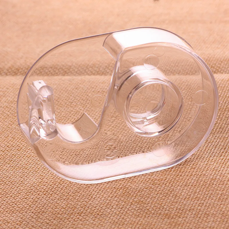 Clear Plastic Table Top Tape Dispenser