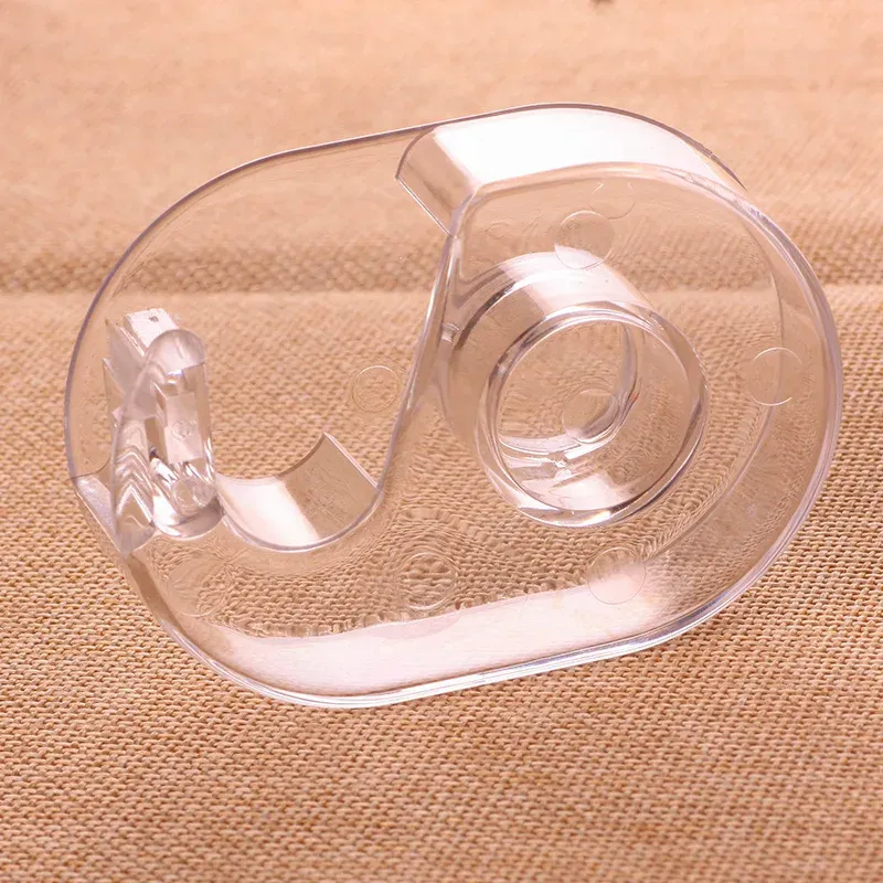 Clear Plastic Table Top Tape Dispenser