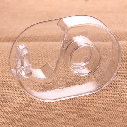 Clear Plastic Table Top Tape Dispenser