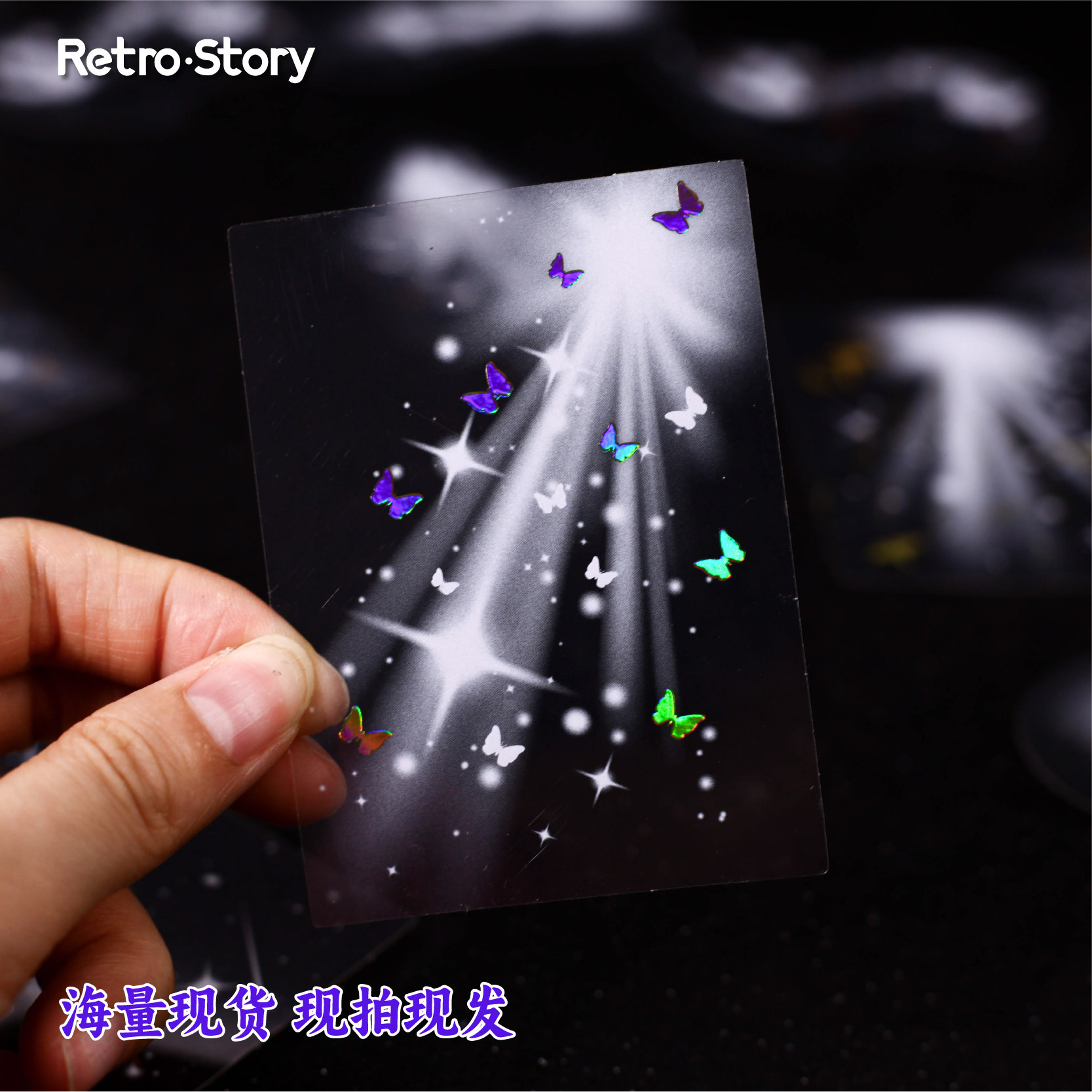 20 Pcs/Pack Light Themed PET Stickers