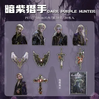 20 pcs/lot Gothic legend PET Stickers