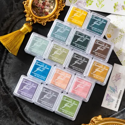 4 pcs/set more color ink pad